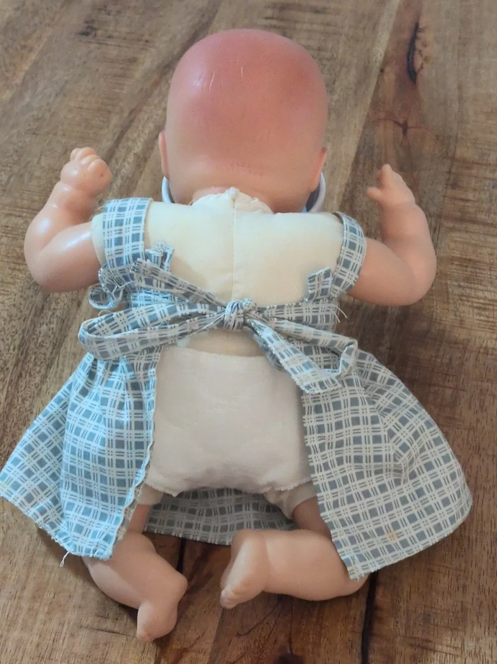 VTG 1986 Playmates Pouty Baby Doll 5188 Blue Sleepy Eyes